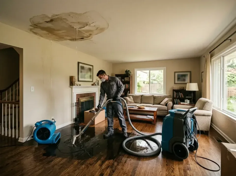 attic-pipe-burst-ceiling-drip-008 — frequently asked questions, Water Damage Restoration & Carpet Care in Dalton Gardens, ID
